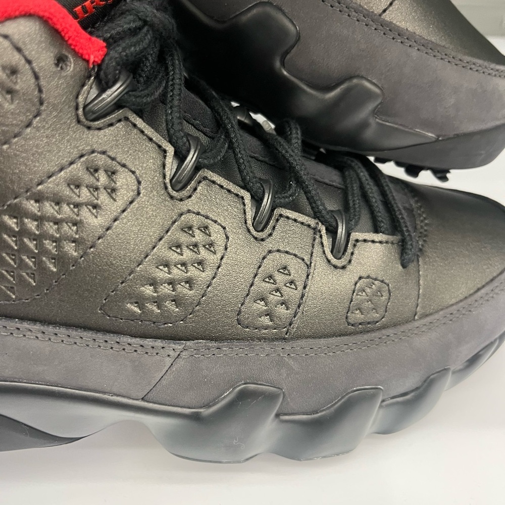 Nike Jordan 9 low hold “charcoal” golf fj5934-002 Sneakers new no box - Picture 9 of 10